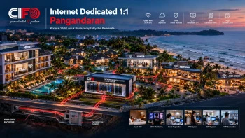 Internet Dedicated 1:1 Pangandaran untuk kebutuhan bisnis dan enterprise CIFO