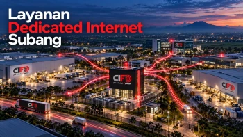 Layanan Dedicated Internet Subang berbasis fiber optic CIFO untuk perusahaan dan industri.
