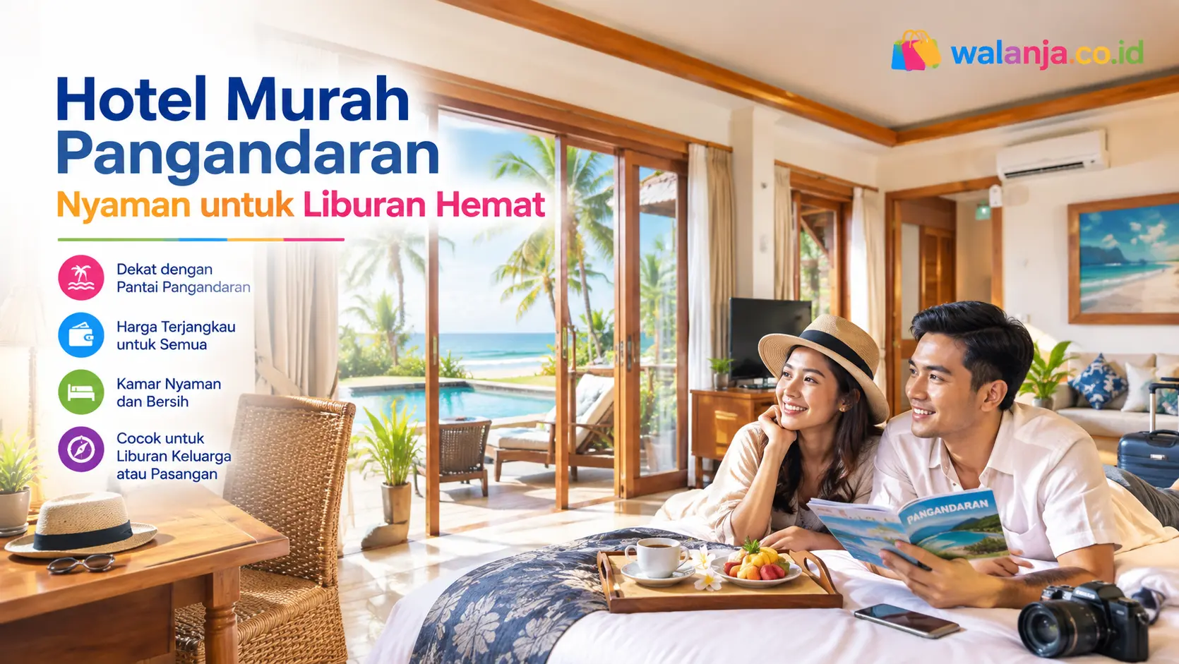 Hotel murah Pangandaran dekat pantai untuk liburan hemat