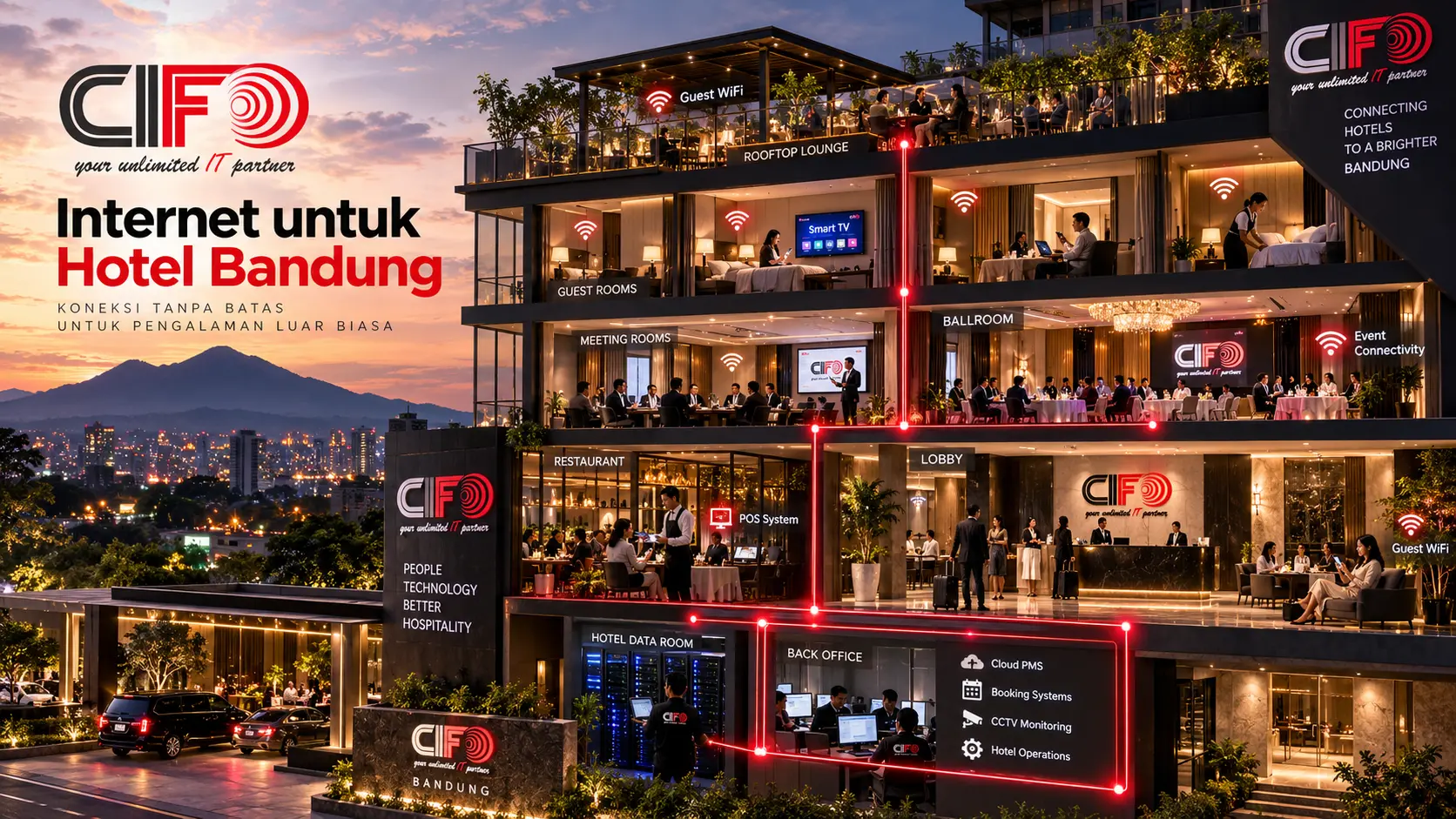 Internet untuk Hotel Bandung