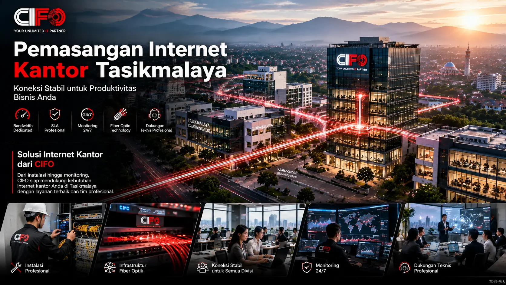 Pemasangan Internet Kantor Tasikmalaya